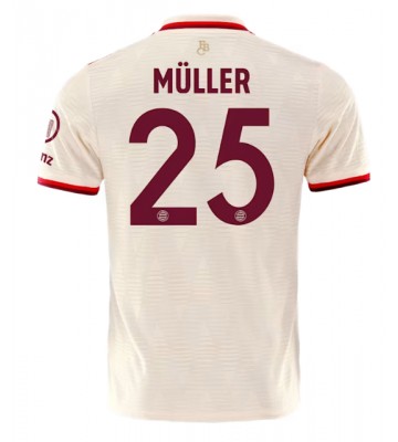 Bayern Munich Thomas Muller #25 Tredje trøje 2024-25 Kort ærmer